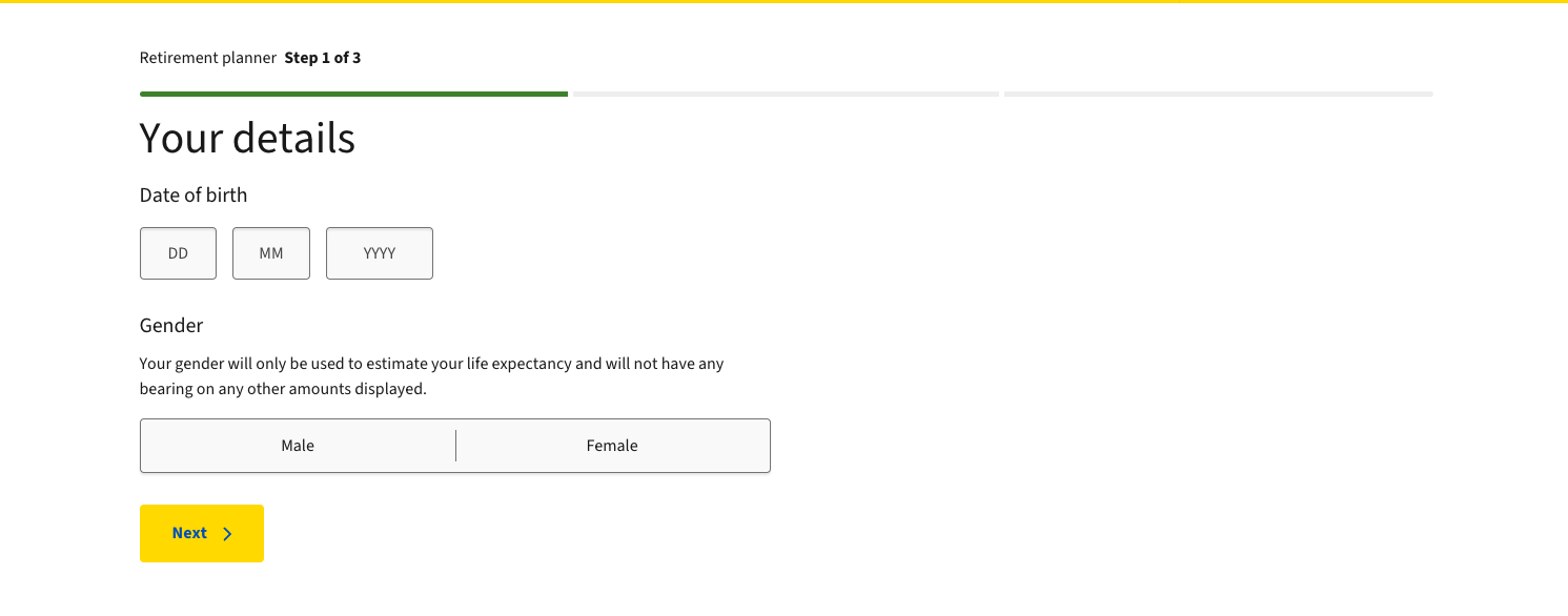 Aviva Pension Calculator